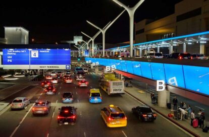 LAX airport curbside car service